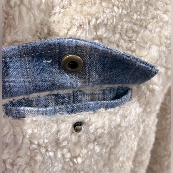 Pendleton Sherpa Shearling Fleece Teddy Bear Women’s Jacket Size Medium - Picture 6 of 6